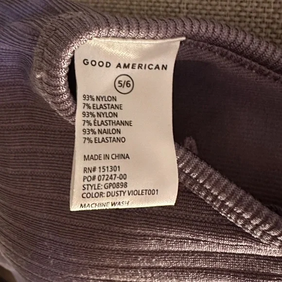 Good American Shine Ribbed Bralette 2X/3X new with tags - Picture 8 of 10